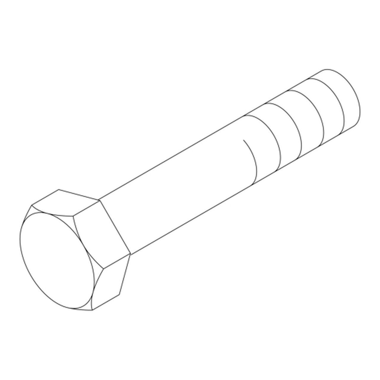 Cap Screw M24 x 150 - 19M7781,  image number 0