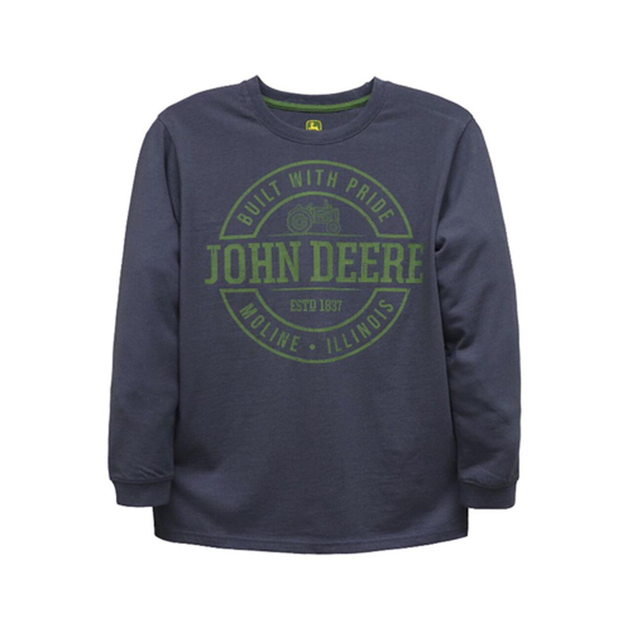 John Deere Ombre Blue Built with Pride T-Shirt LP8166910,  image number 0