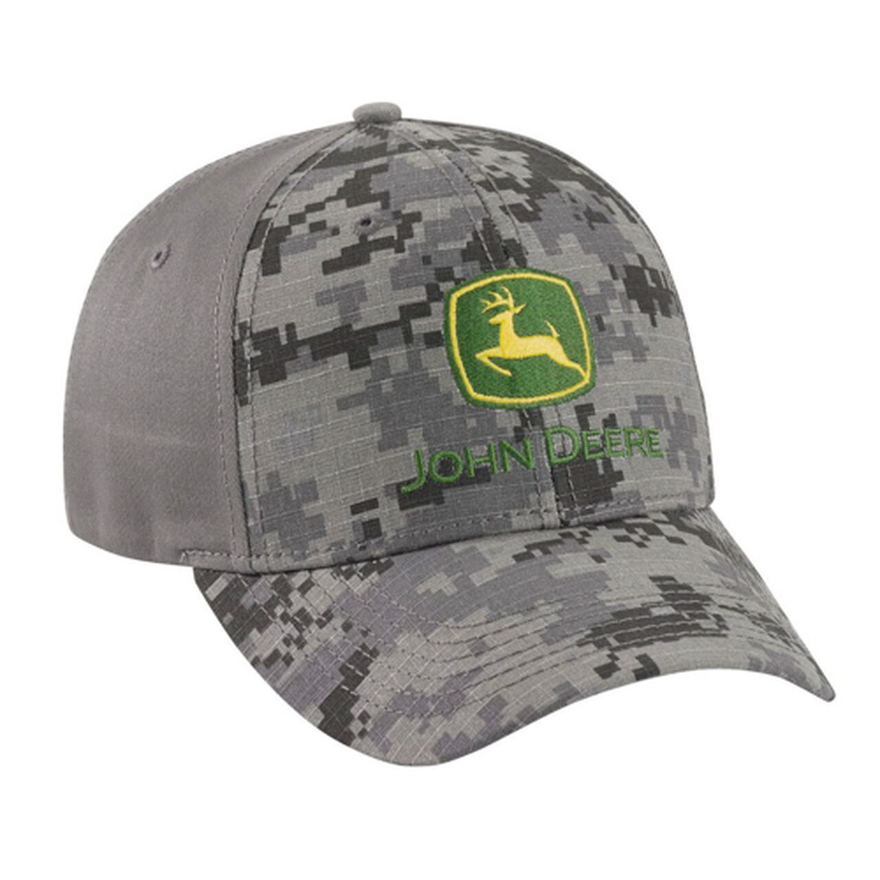 Gray Digital Camo Fitted Hat - LP69116,  image number 0
