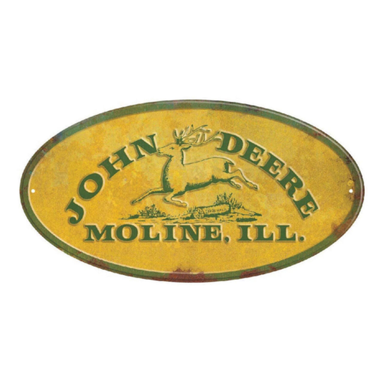 Yellow Oval Moline Sign - LP85810,  image number 1
