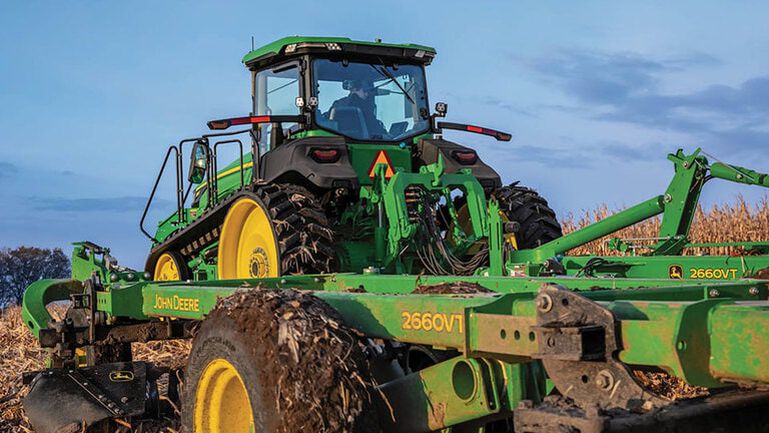 8RT 340 Two-Track Tractor, 