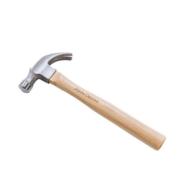 Curved Claw Steel-Head Wood-Handled Hammers - TY27622, 
