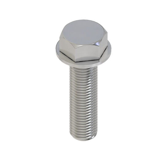 Hex Flange Bolt M10 x 40 - 19M7804,  image number 3