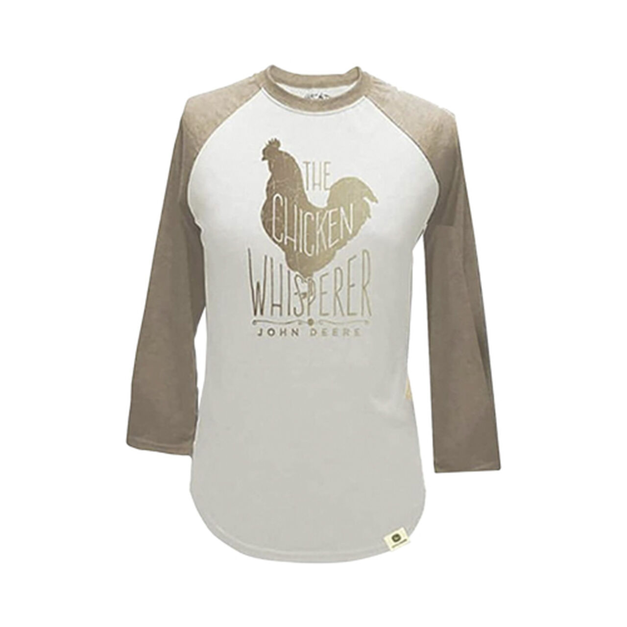 John Deere Ivory "Chicken Whisperer" T-Shirt - D24864579IV,  image number 0