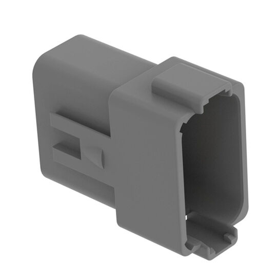 Gray External Electrical Connector Assembly, 12 Cavities - 57M7633,  image number 1