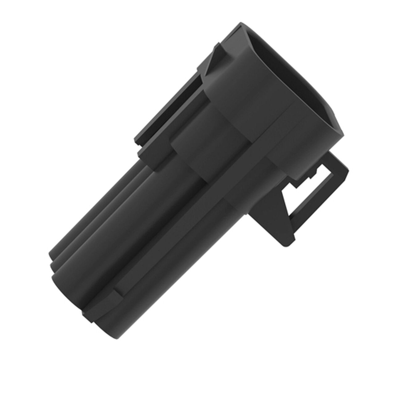 Black Internal Electrical Connector Housing, 6 Cavities - 57M7263,  image number 2