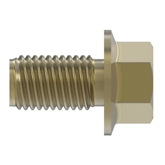 Hex Flange Bolt M10X25 - 19M7785,  image number 2