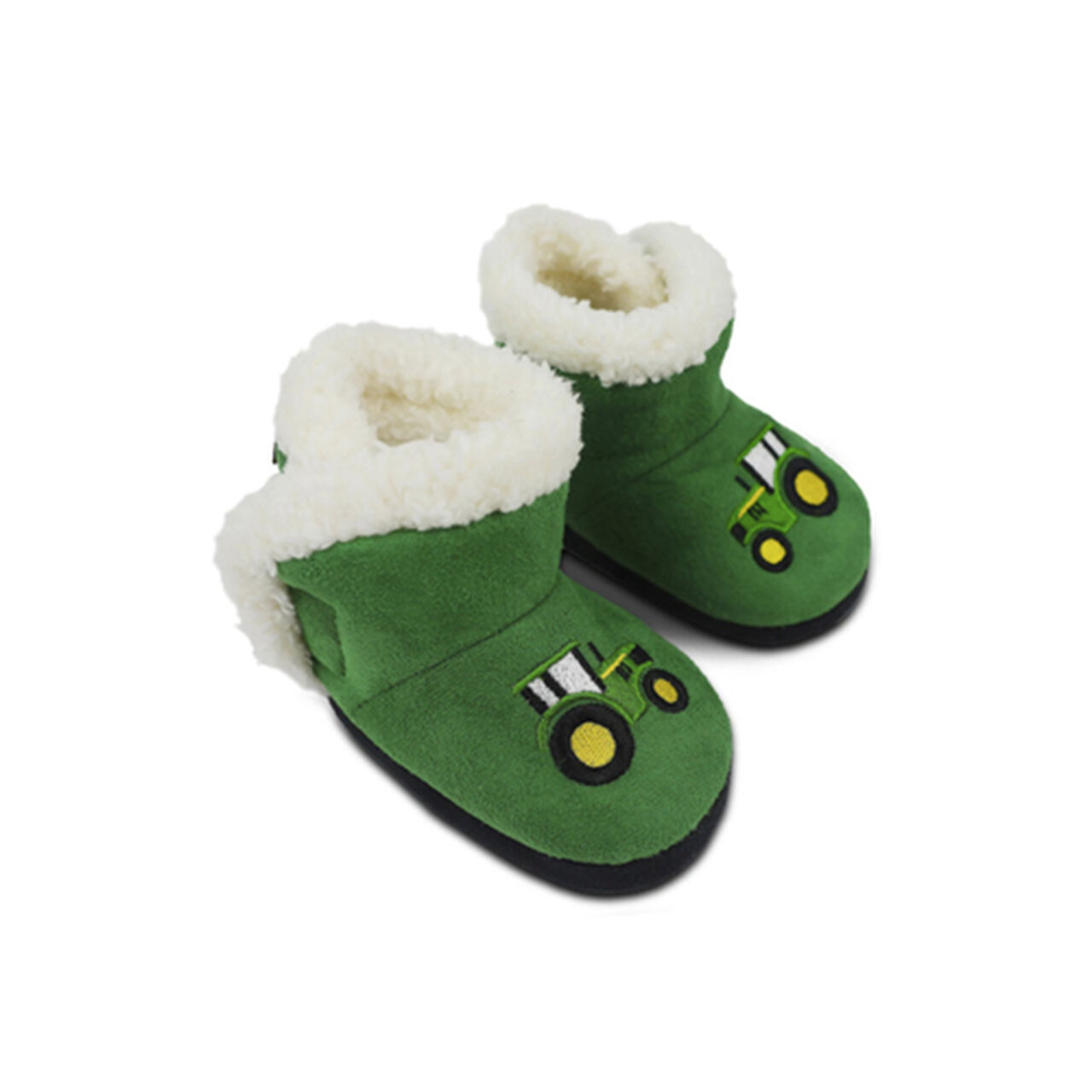 Green Tractor Slippers 12/24M - LP74763,  image number 0