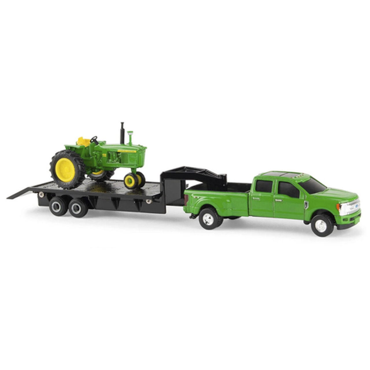 1:64 Scale 4020 Tractor with F350 Truck & Trailer - LP81853,  image number 0