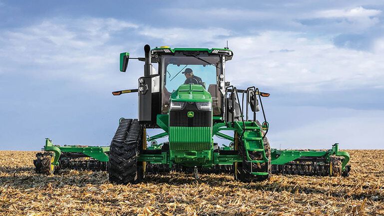 8RT 370 Two-Track Tractor, 