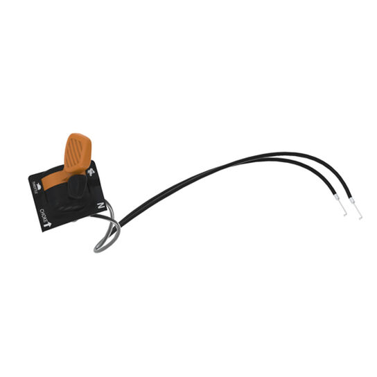 Throttle Choke Lever - AM140333,  image number 2