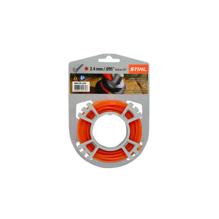 Premium Round 0.095 in D x 47 ft L Trimmer Line - 0000 930 2338, 