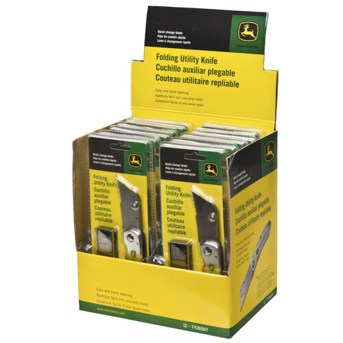 夢100 AJ2026 TypeBギルバート セット Folding Utility Knife - TY26567 | John Deere | AKRS