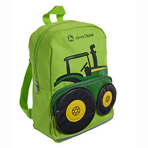 John Deere Toddler Green Tractor Backpack Bookbag LP54065 LP54065 AKRS
