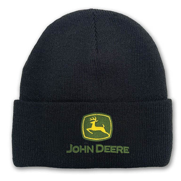 Black Cuffed Knit Trademark Stocking Cap - LP88242, 