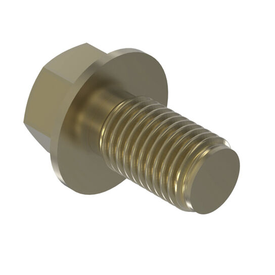Hex Flange Bolt M10X25 - 19M7785,  image number 0