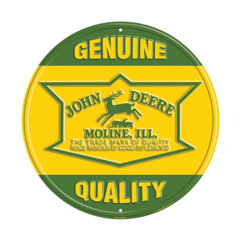 Green and Yellow Genuine Quality Round Sign - LP85815, 