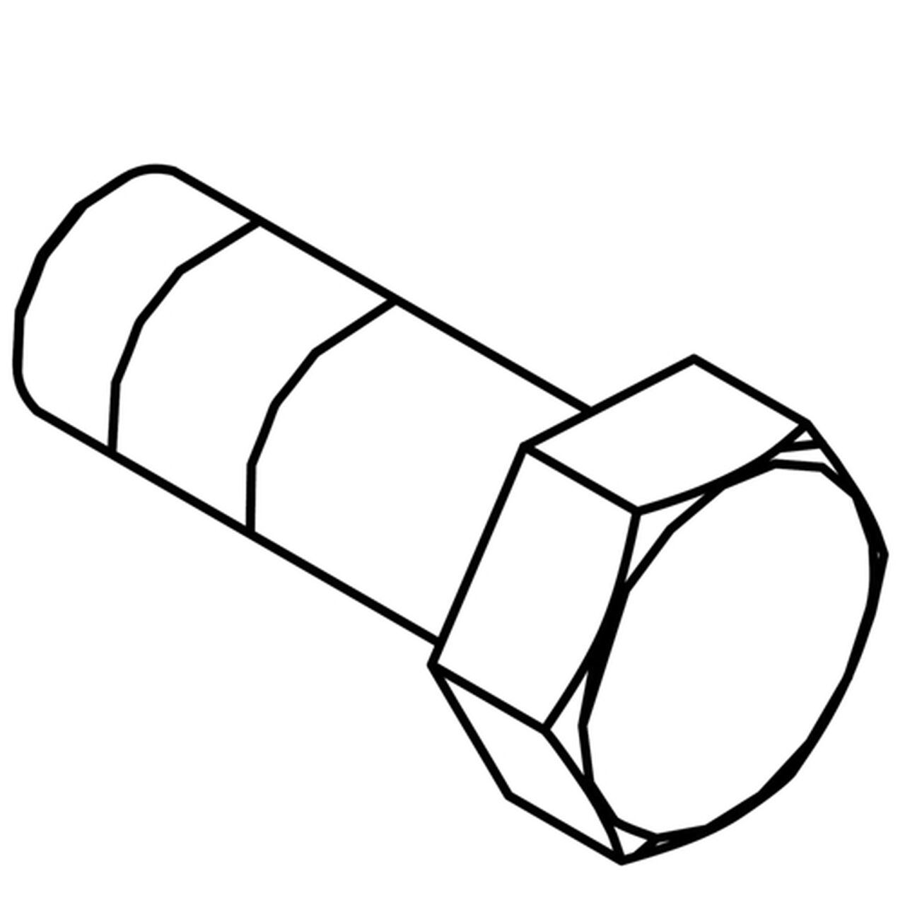 Bolt 1/2in x 1-1/4in - 19H2898,  image number 0