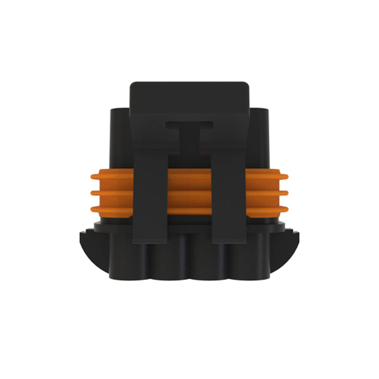 Black External Electrical Connector Housing, 8 Cavities - 57M7261,  image number 1