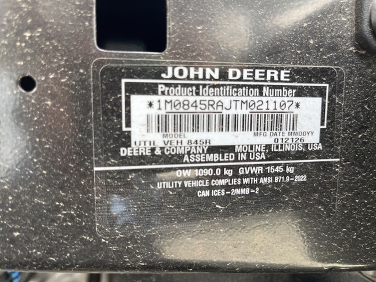 2026 XUV 845R - 441351,  image number 19