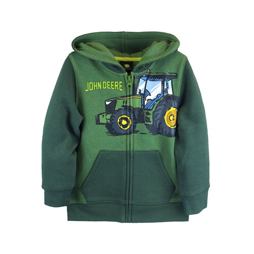John Deere Green Tractor Zip Hoodie Sz 2T LP772052 LP772052 AKRS