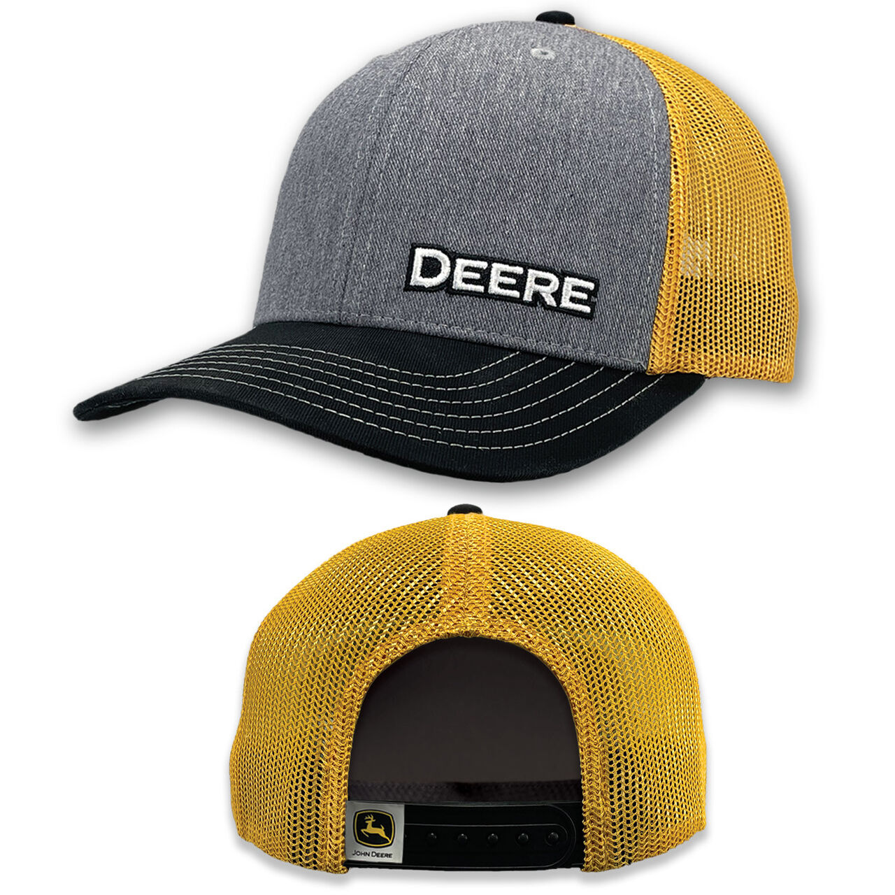 Gray Black Gold Mesh Cap - LP87130,  image number 0