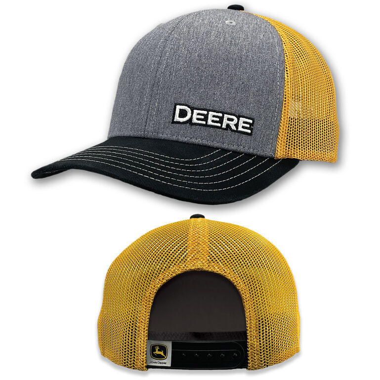 Gray Black Gold Mesh Cap - LP87130, 