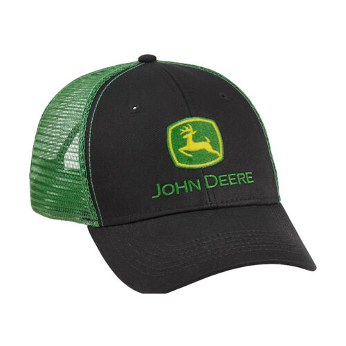 John Deere | Green Black Twill Mesh Hat - LP69092 | LP69092