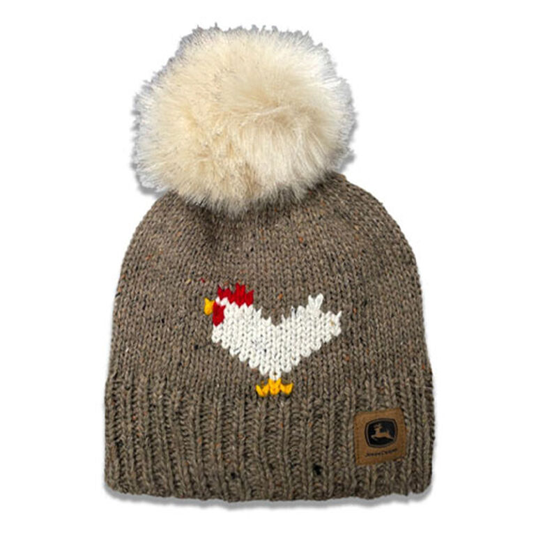 Brown Chicken Beanie Stocking Cap LP82740, 