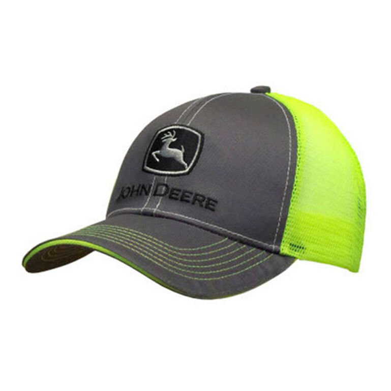 Charcoal/Neon Mesh Back Hat - LP67045, 