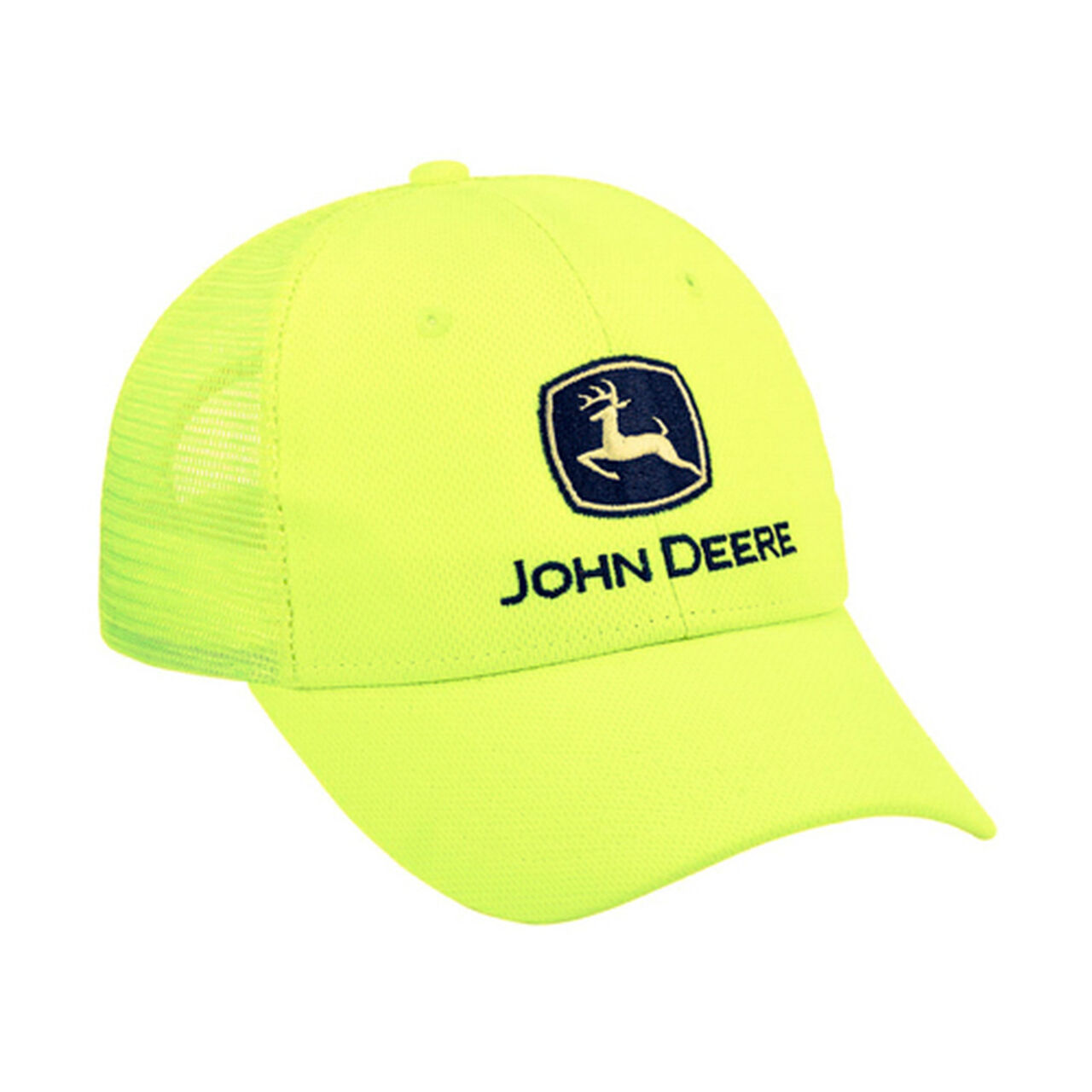 High Visibility Yellow Twill Mesh Hat - LP70688,  image number 0