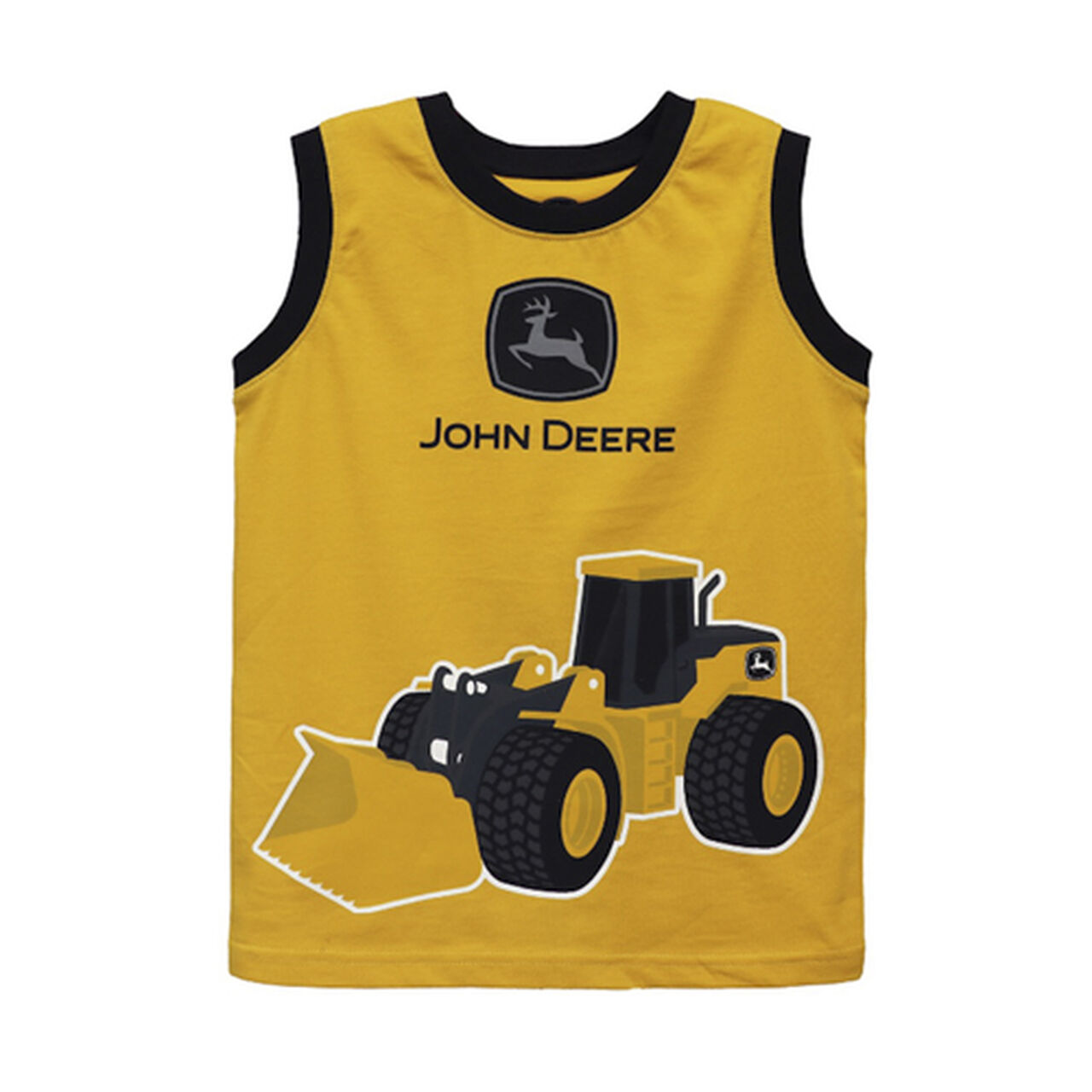 Gold Sleeveless Front Loader Muscle T-Shirt - LP83040,  image number 0