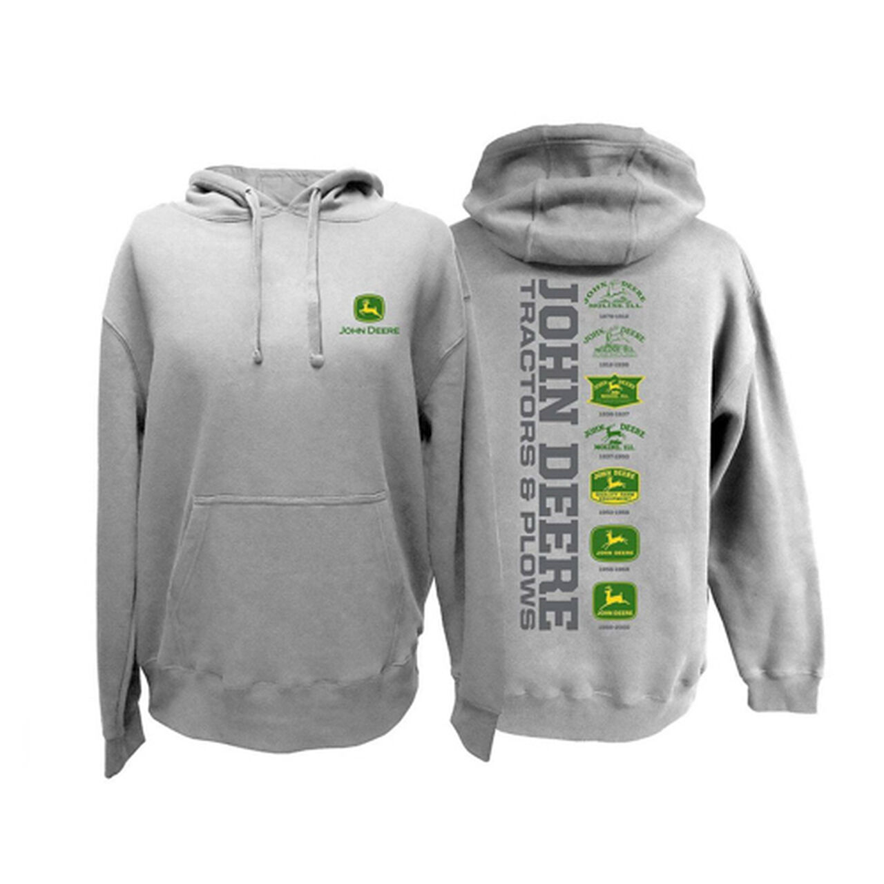 Gray Logo History Hoodie,  image number 0