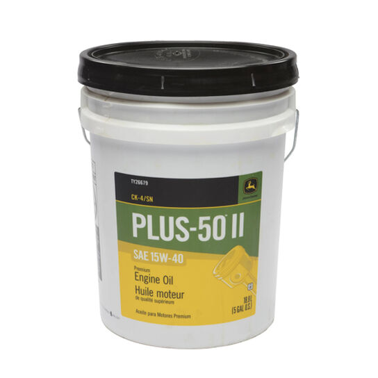 Premium Engine Oil, Plus-50 II, 15W-40, API CK4/SN, 18.9 Liter, 5 Gallon - TY26679,  image number 1