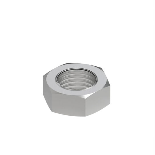 Hex Jam Nut 3/8in - 14H774,  image number 0