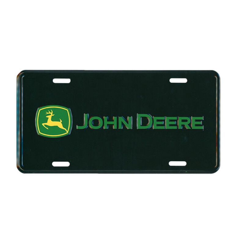 Black Metal License Plate - LP85819, 