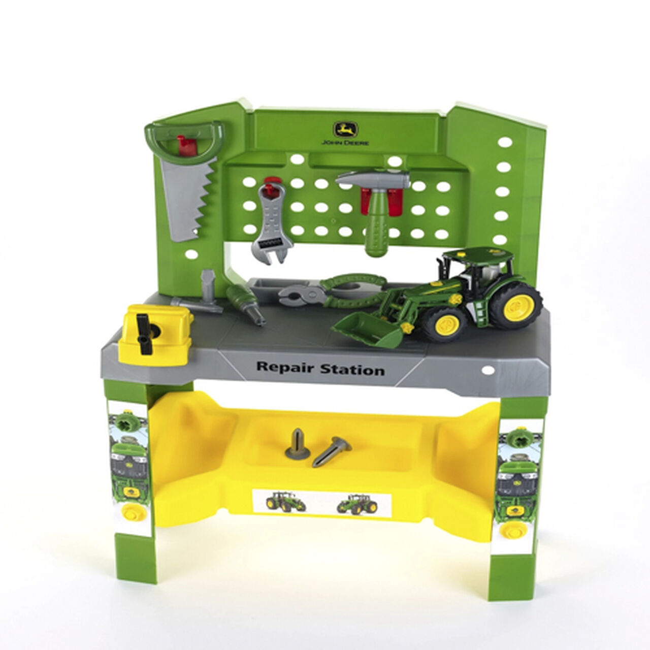 John Deere Buildable Repair Station And Tractor - LP66712,  image number 0