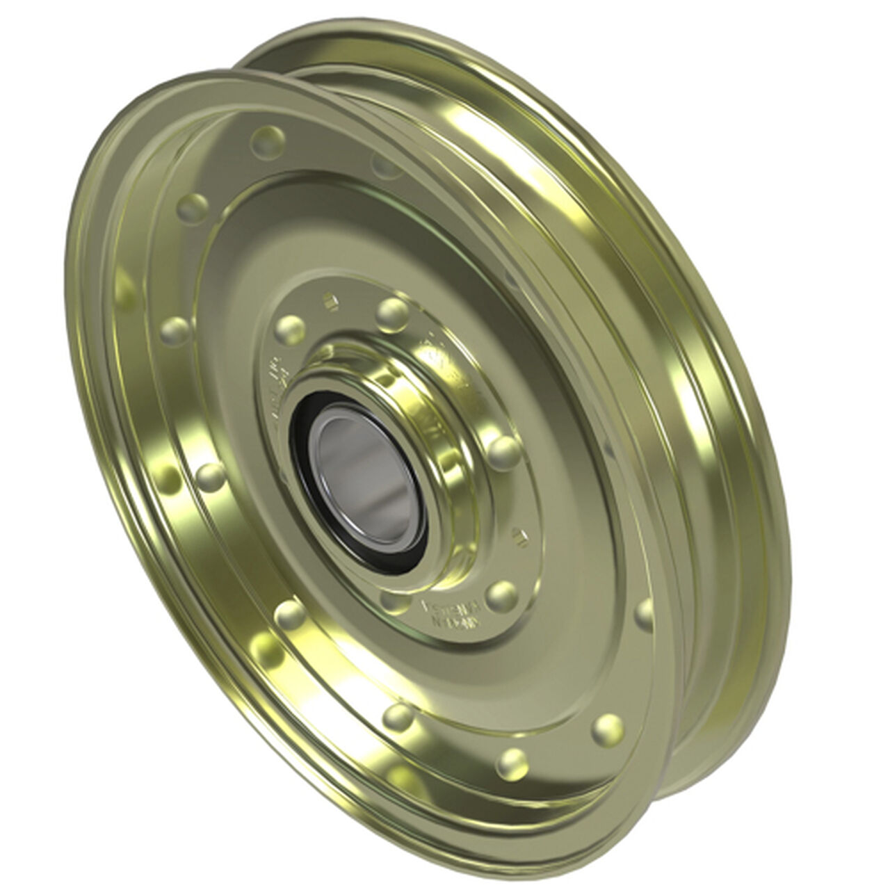 Idler Pulley, 7" Drb Flat - TCA22651,  image number 3