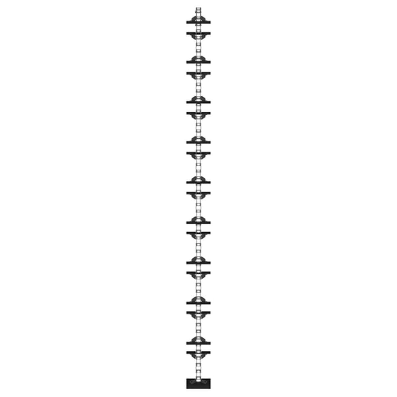 Upper Tailings Elevator Chain Assembly - AH148021,  image number 2