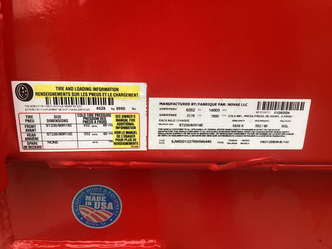 2024 H8312DBW-B-140 - 443371,  image number 13