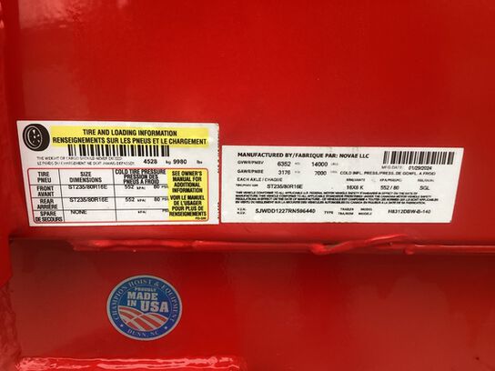 2024 H8312DBW-B-140 - 443371,  image number 13