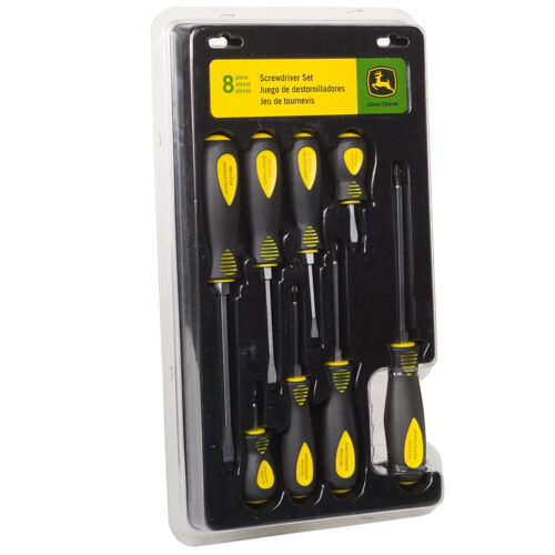 8-Piece Screwdriver Set - TY26565 | John Deere | AKRS
