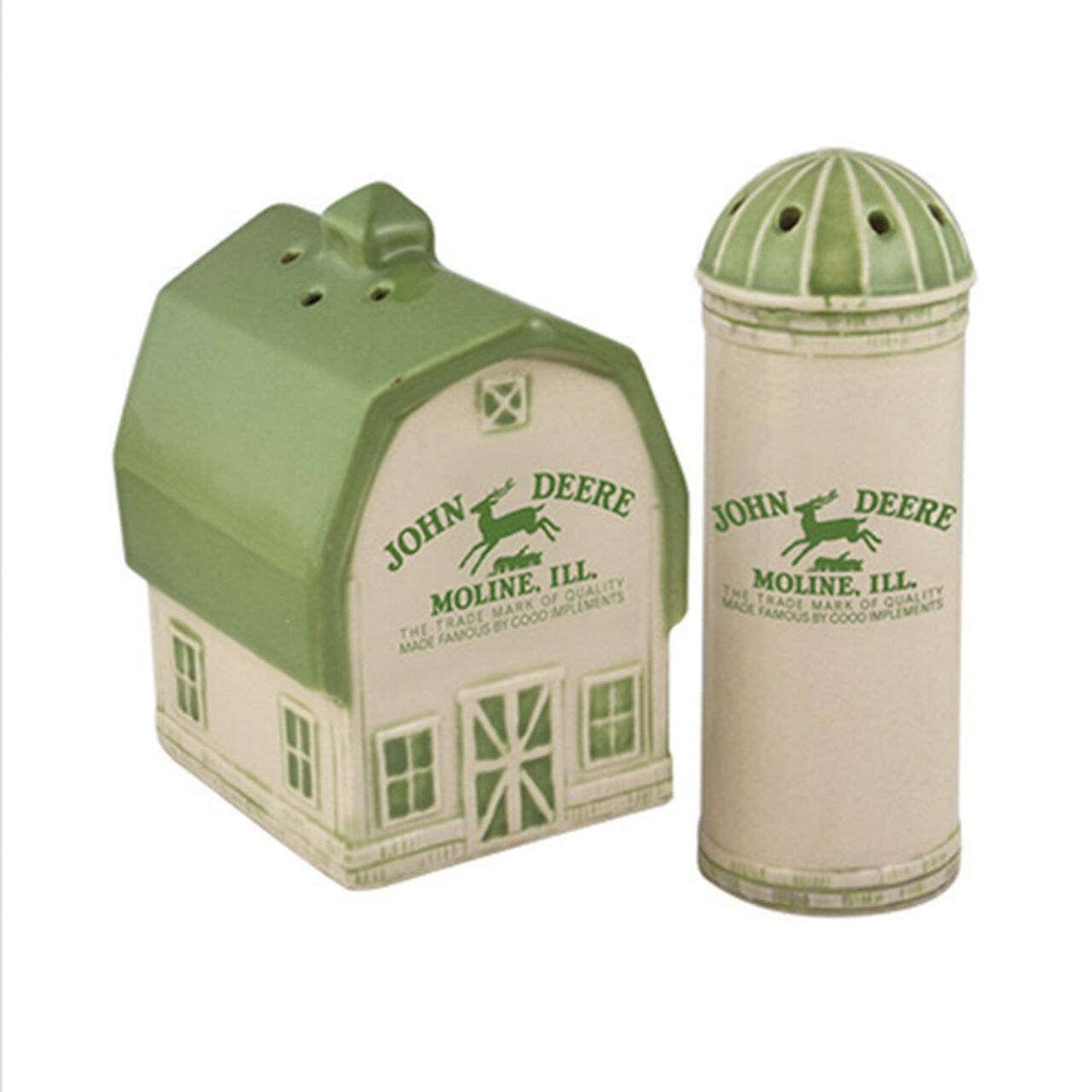 John Deere Barn/Silo Salt And Pepper Set - LP51582,  image number 0