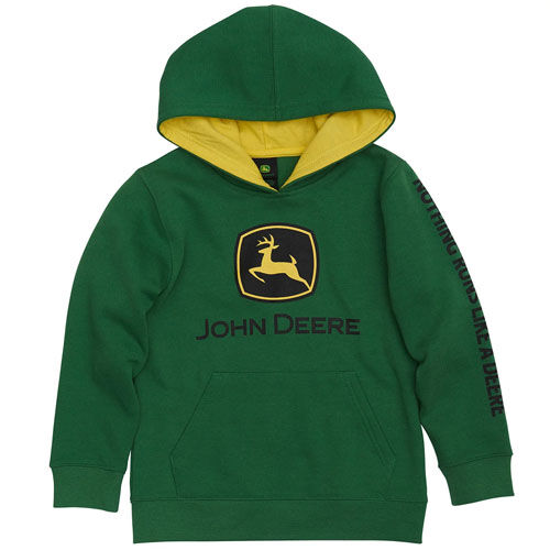 John Deere | Green Logo Hoodie Sweatshirt Sz 5 - LP676835