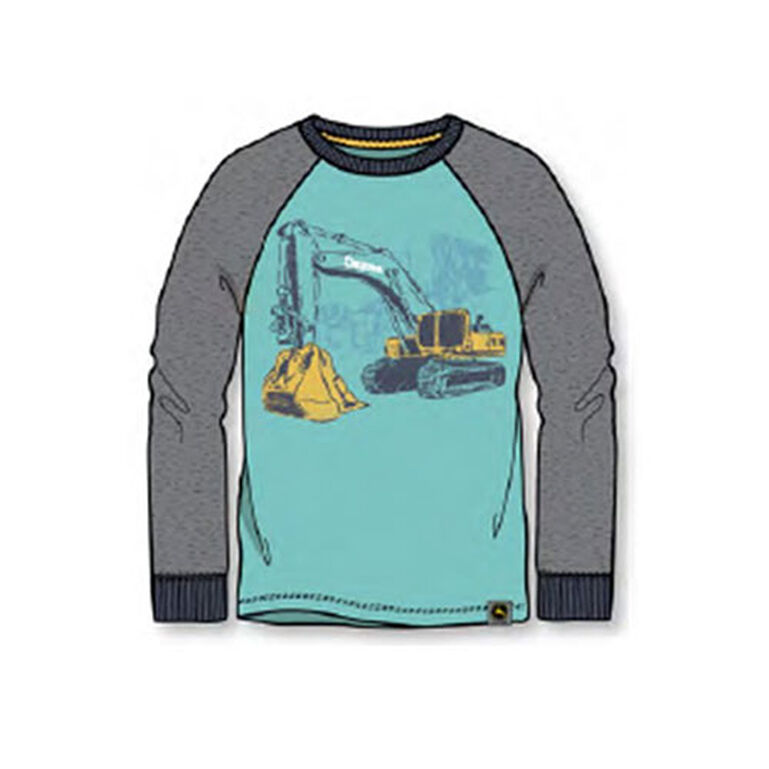 Teal Blue Excavator T-Shirt - LP83729, 
