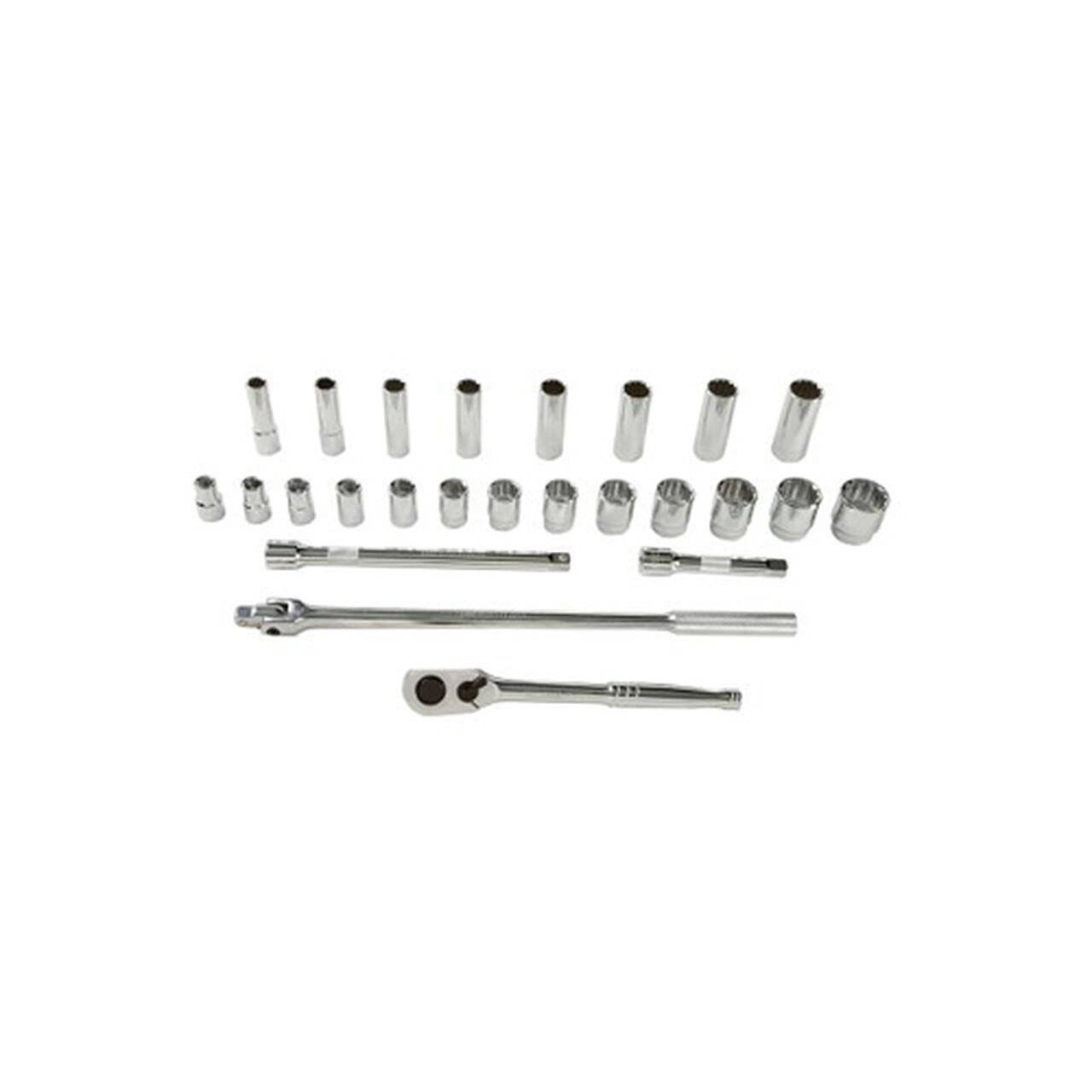 Metric 3/8" Drive Flex Sockets Set - TY25839,  image number 0
