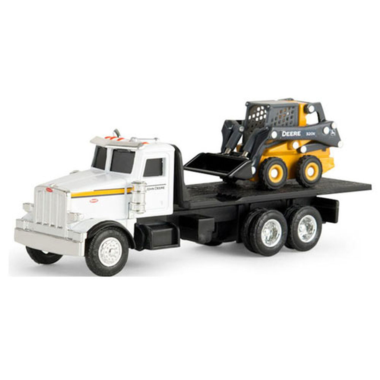 1:64 Scale 320E Skid Steer & Truck Toy - LP51309,  image number 0
