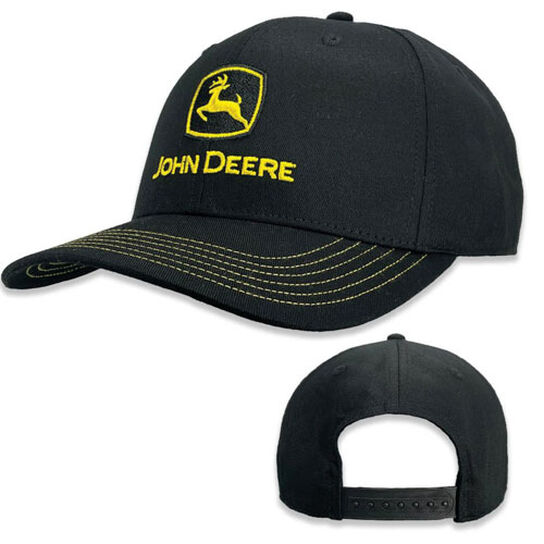 Moline 112 Black Cotton Yellow Logo Cap - LP82945,  image number 0