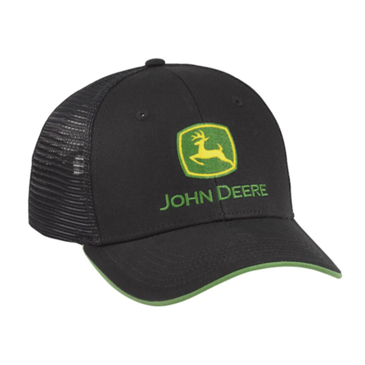 Black Twill Mesh Hat - LP69079,  image number 0