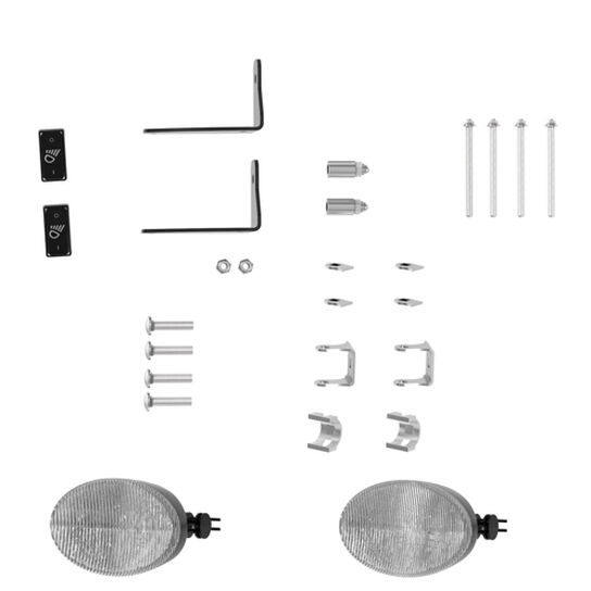 Rear Work Light Kit - LVB24853,  image number 2